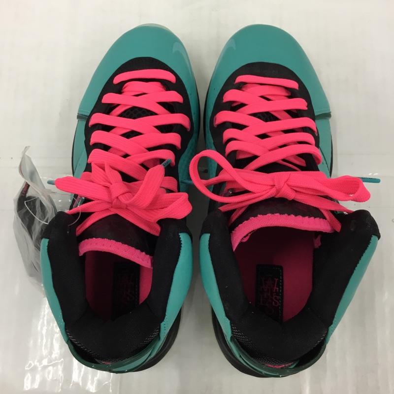 ナイキ NIKE スニーカー スニーカー CZ0328-400 LEBRON 8 QS SOUTH BEACH 26cm 26.0cm ロゴ、文字 黒 / ブラック / X 緑 / グリーン /  メンズ USED 古着 中古 10103053