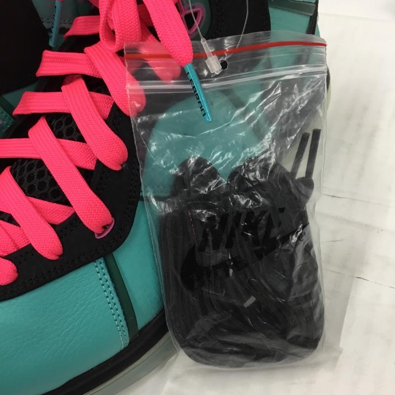 ナイキ NIKE スニーカー スニーカー CZ0328-400 LEBRON 8 QS SOUTH BEACH 26cm 26.0cm ロゴ、文字 黒 / ブラック / X 緑 / グリーン /  メンズ USED 古着 中古 10103053