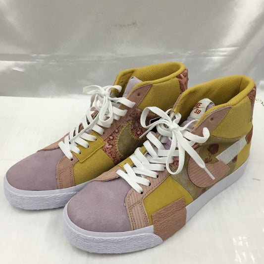 ナイキ NIKE スニーカー スニーカー DM0859-700 SB ZOOM BLAZER MID PRM 27.5cm 27.5cm ロゴ、文字 キャメル / キャメル / X 紫 / パープル / X 桃 / ピンク /  メンズ USED 古着 中古 10103054