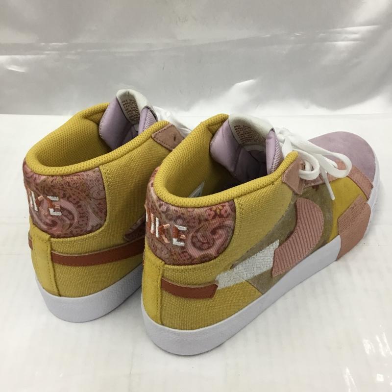 ナイキ NIKE スニーカー スニーカー DM0859-700 SB ZOOM BLAZER MID PRM 27.5cm 27.5cm ロゴ、文字 キャメル / キャメル / X 紫 / パープル / X 桃 / ピンク /  メンズ USED 古着 中古 10103054