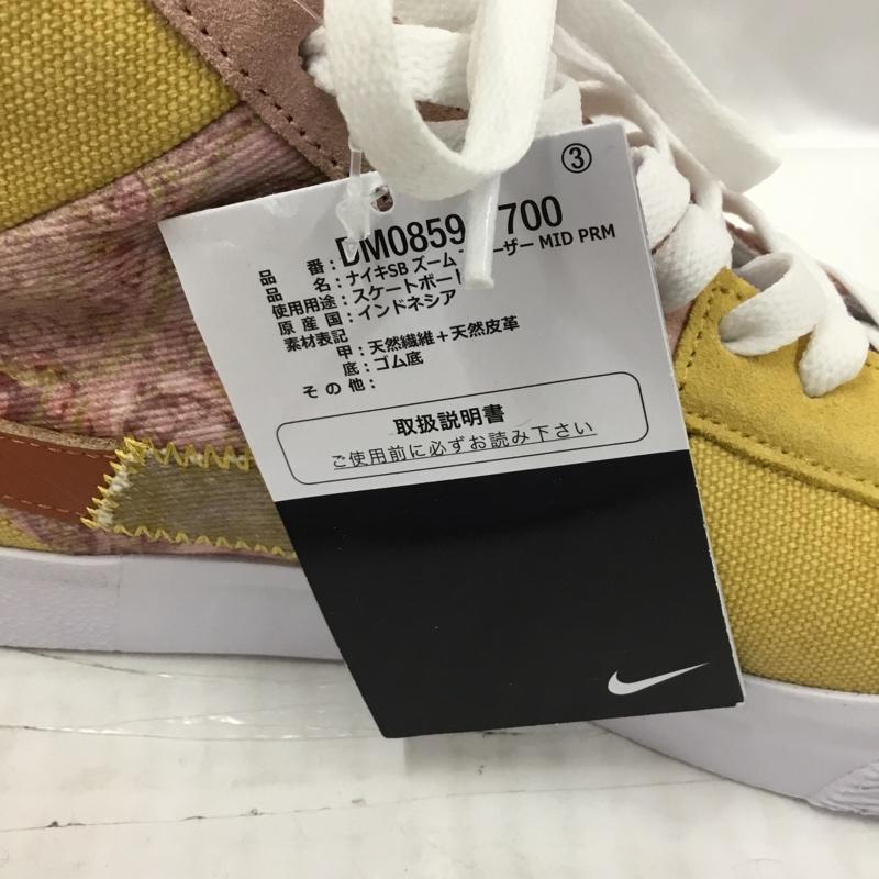 ナイキ NIKE スニーカー スニーカー DM0859-700 SB ZOOM BLAZER MID PRM 27.5cm 27.5cm ロゴ、文字 キャメル / キャメル / X 紫 / パープル / X 桃 / ピンク /  メンズ USED 古着 中古 10103054
