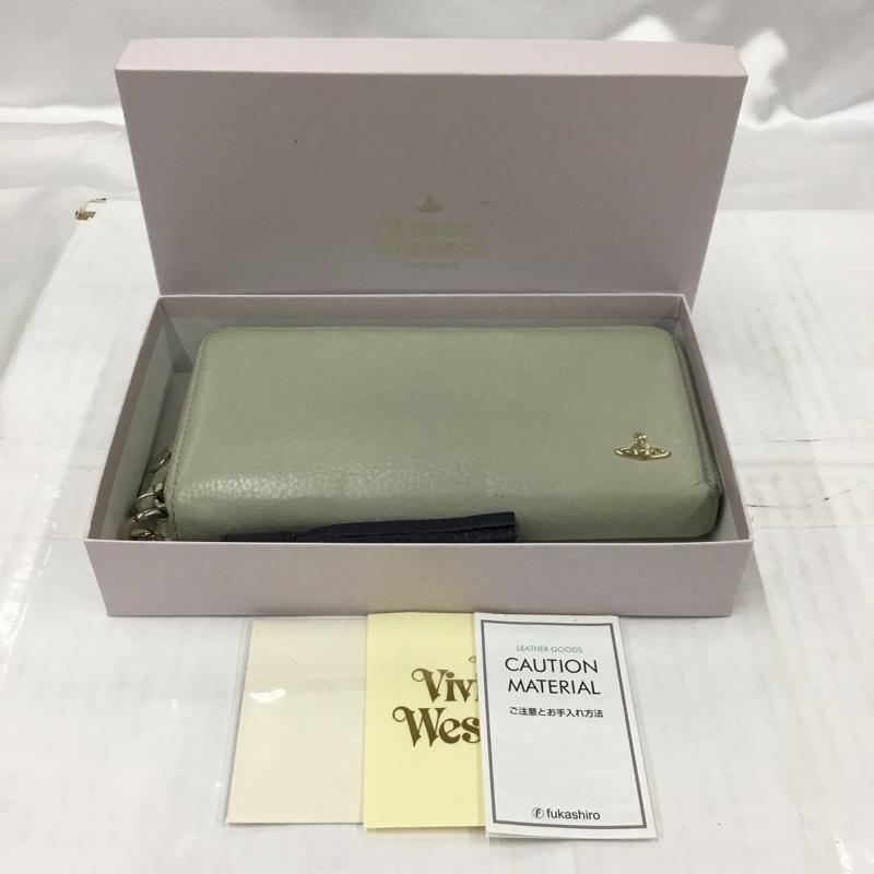 ヴィヴィアンウエストウッド Vivienne Westwood 財布 長財布 3118U001 ラウンドファスナー 箱有 タッセル レディース USED 古着 中古 10103064