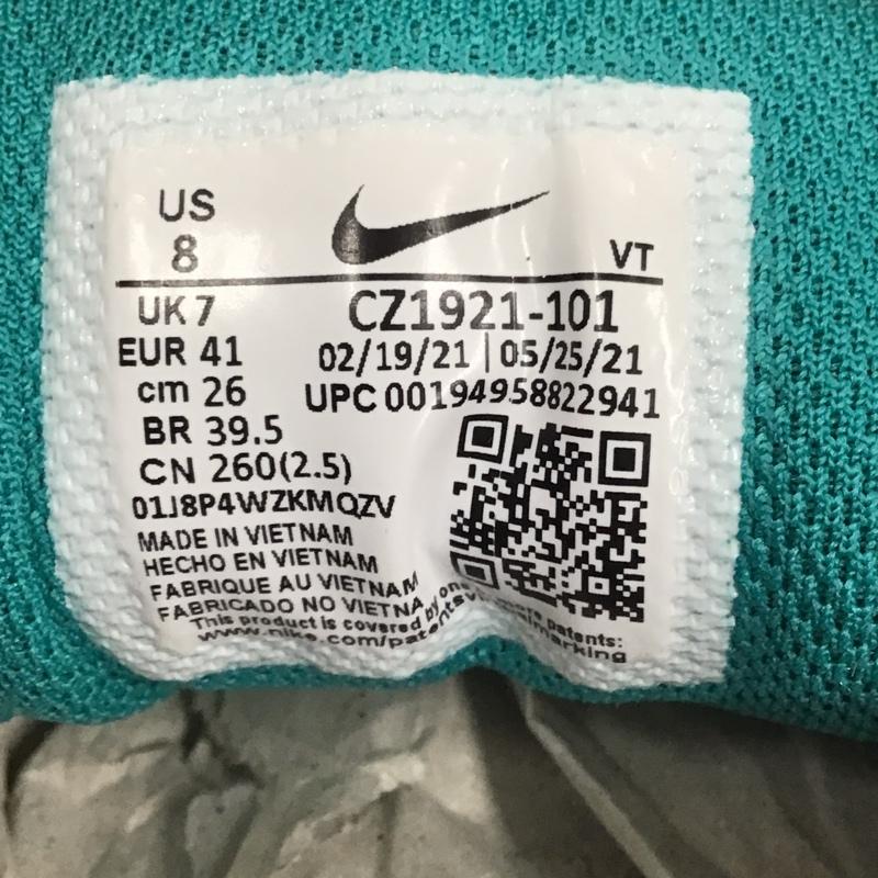 ナイキ NIKE スニーカー スニーカー CZ1921 100 AIR MAX 96 2 26cm 箱有 26.0cm ロゴ、文字 白 / ホワイト / X 黒 / ブラック / X 銀 / シルバー / X 緑 / グリーン /  メンズ USED 古着 中古 10103077