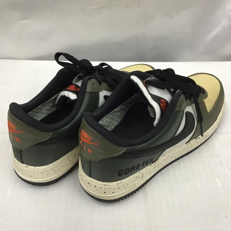 ナイキ NIKE スニーカー スニーカー DM6435 222 AIR FORCE 1 GTX 26.5cm 箱有 GORE-TEX 26.5cm ロゴ、文字 カーキ / カーキ / X 白 / ホワイト / X 黒 / ブラック / X ベージュ / ベージュ /  メンズ USED 古着 中古 10103078