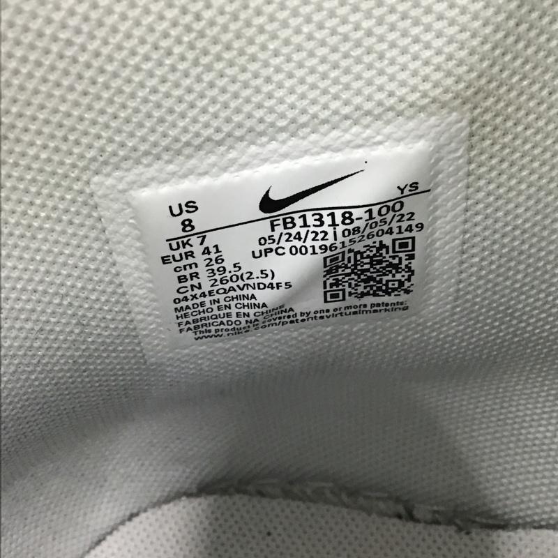 ナイキ NIKE スニーカー スニーカー FB1318 100 TERMINATOR HIGH 26cm 箱有 スネークスキンプリント 26.0cm ロゴ、文字 白 / ホワイト / X 黒 / ブラック / X ベージュ / ベージュ /  メンズ USED 古着 中古 10103079