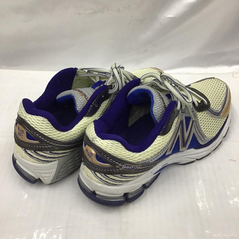ニューバランス New Balance スニーカー スニーカー ML860AM2 AIME LEON DORE ALD 28cm 箱有 28.0cm ロゴ、文字 青 / ブルー / X ベージュ / ベージュ / X 銀 / シルバー /  メンズ USED 古着 中古 10103081