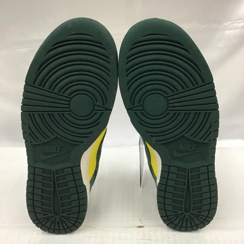 ナイキ NIKE スニーカー スニーカー FD0350 133 WMNS DUNK LOW SE 27.5cm 箱有 27.5cm ロゴ、文字 白 / ホワイト / X 黄 / イエロー / X 緑 / グリーン /  メンズ USED 古着 中古 10103083