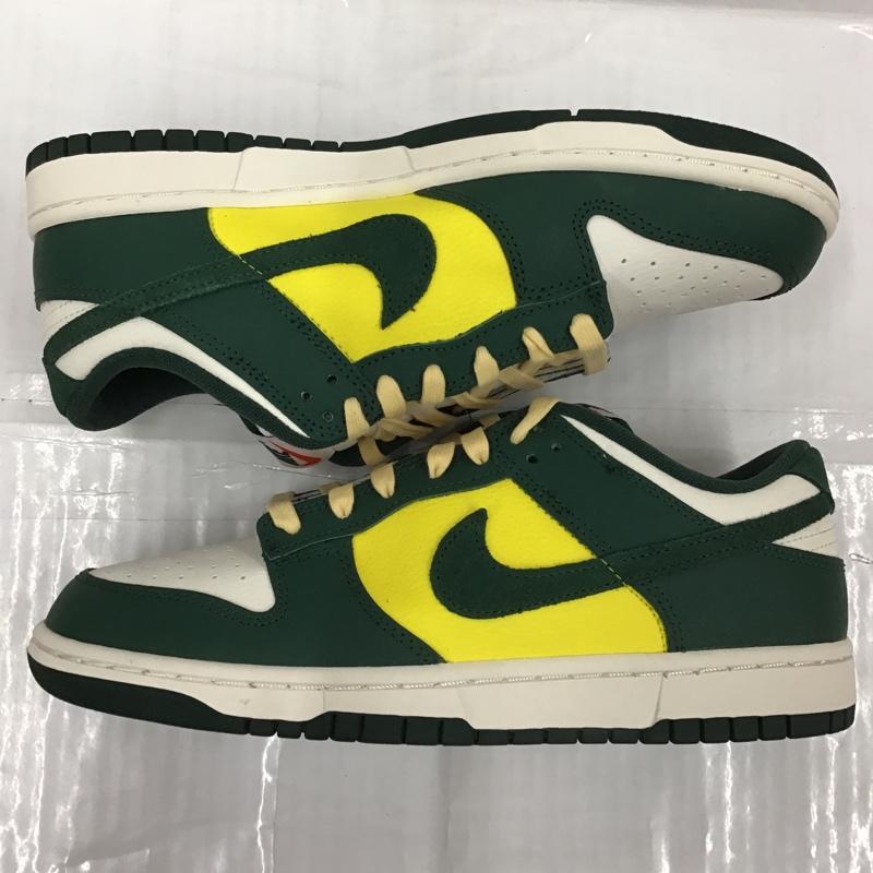 ナイキ NIKE スニーカー スニーカー FD0350 133 WMNS DUNK LOW SE 27.5cm 箱有 27.5cm ロゴ、文字 白 / ホワイト / X 黄 / イエロー / X 緑 / グリーン /  メンズ USED 古着 中古 10103083