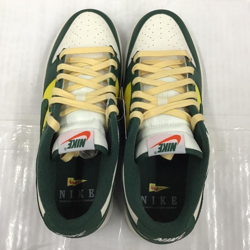 ナイキ NIKE スニーカー スニーカー FD0350 133 WMNS DUNK LOW SE 27.5cm 箱有 27.5cm ロゴ、文字 白 / ホワイト / X 黄 / イエロー / X 緑 / グリーン /  メンズ USED 古着 中古 10103083