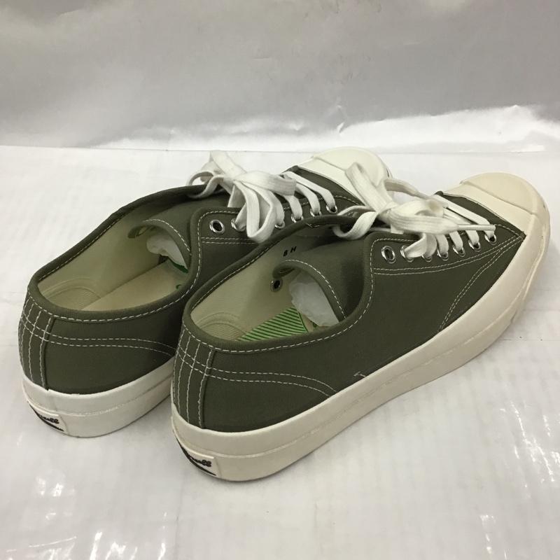 コンバース CONVERSE スニーカー スニーカー 1CL858 JACK PURCELL CANVAS ジャックパーセル 27cm 箱有 27.0cm ロゴ、文字 カーキ / カーキ /  メンズ USED 古着 中古 10103087
