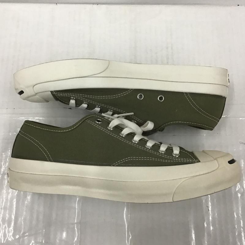 コンバース CONVERSE スニーカー スニーカー 1CL858 JACK PURCELL CANVAS ジャックパーセル 27cm 箱有 27.0cm ロゴ、文字 カーキ / カーキ /  メンズ USED 古着 中古 10103087