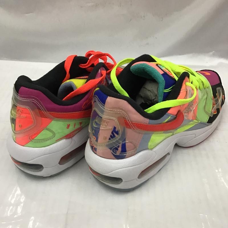 ナイキ NIKE スニーカー スニーカー CJ6200 001 AIR MAX 2 LIGHT QS ATMOS 26cm 箱有 トートバッグ付き 26.0cm ロゴ、文字 マルチカラー / マルチカラー /  メンズ USED 古着 中古 10103089