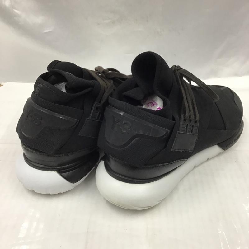 アディダス adidas スニーカー スニーカー AQ5499 Y-3 QASA HIGH 27.5cm 箱有 27.5cm ロゴ、文字 黒 / ブラック / X 白 / ホワイト /  メンズ USED 古着 中古 10103092