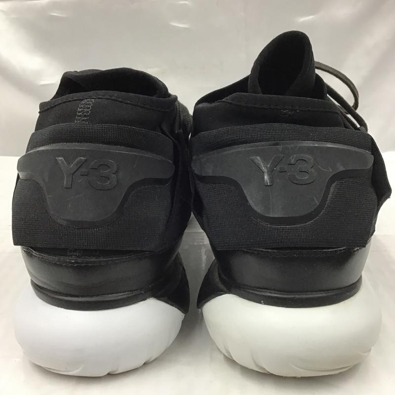 アディダス adidas スニーカー スニーカー AQ5499 Y-3 QASA HIGH 27.5cm 箱有 27.5cm ロゴ、文字 黒 / ブラック / X 白 / ホワイト /  メンズ USED 古着 中古 10103092