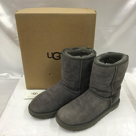 アグ UGG ブーツ 一般 1016223 Classic Short II 26cm 箱有 26.0cm ロゴ、文字 灰 / グレー /  メンズ USED 古着 中古 10103096