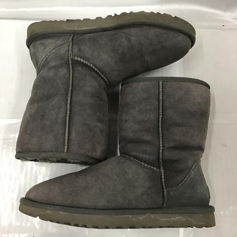 アグ UGG ブーツ 一般 1016223 Classic Short II 26cm 箱有 26.0cm ロゴ、文字 灰 / グレー /  メンズ USED 古着 中古 10103096