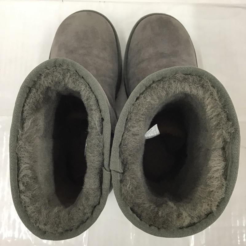 アグ UGG ブーツ 一般 1016223 Classic Short II 26cm 箱有 26.0cm ロゴ、文字 灰 / グレー /  メンズ USED 古着 中古 10103096