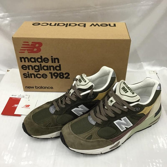 ニューバランス New Balance スニーカー スニーカー M991GYB 26.5cm イングランド製 箱有 US：8.5 ロゴ、文字 カーキ / カーキ / X 茶 / ブラウン / X ベージュ / ベージュ /  メンズ USED 古着 中古 10103097