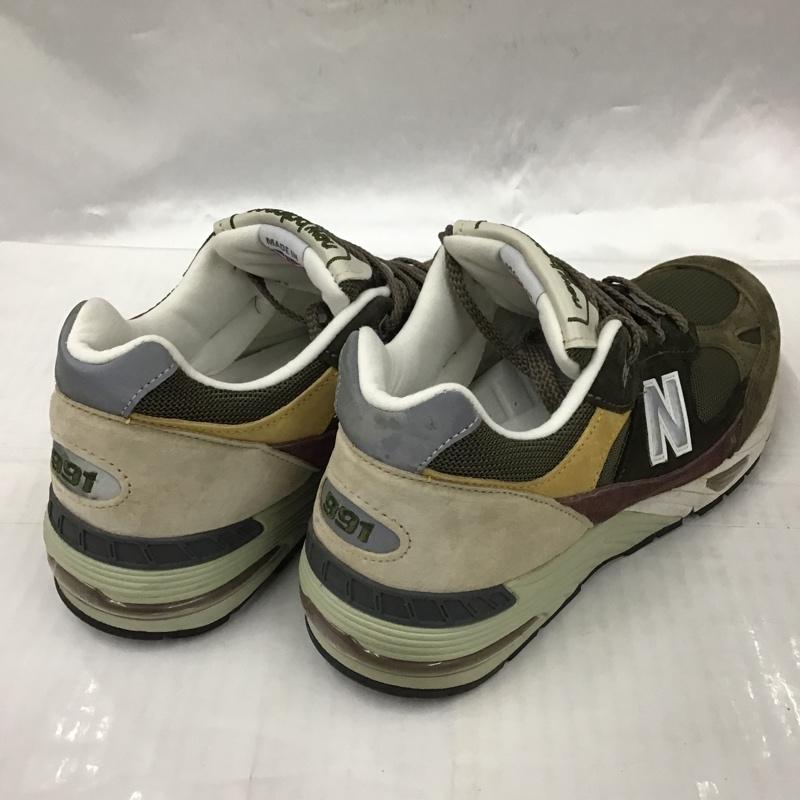 ニューバランス New Balance スニーカー スニーカー M991GYB 26.5cm イングランド製 箱有 US：8.5 ロゴ、文字 カーキ / カーキ / X 茶 / ブラウン / X ベージュ / ベージュ /  メンズ USED 古着 中古 10103097