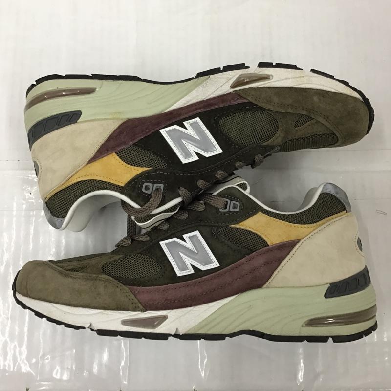 ニューバランス New Balance スニーカー スニーカー M991GYB 26.5cm イングランド製 箱有 US：8.5 ロゴ、文字 カーキ / カーキ / X 茶 / ブラウン / X ベージュ / ベージュ /  メンズ USED 古着 中古 10103097