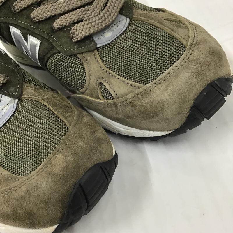 ニューバランス New Balance スニーカー スニーカー M991GYB 26.5cm イングランド製 箱有 US：8.5 ロゴ、文字 カーキ / カーキ / X 茶 / ブラウン / X ベージュ / ベージュ /  メンズ USED 古着 中古 10103097