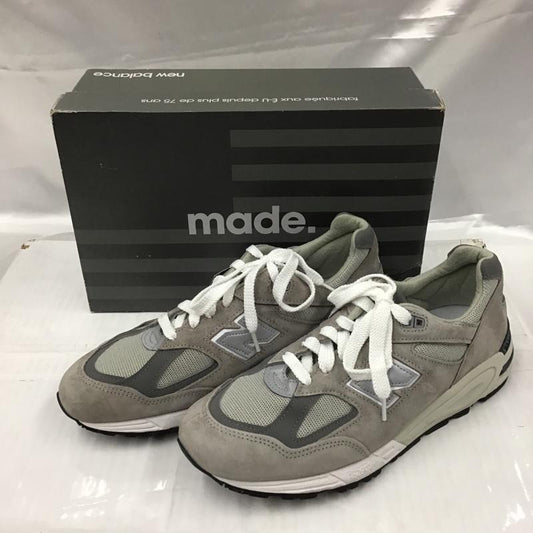 ニューバランス New Balance スニーカー スニーカー M990GR2 28cm アメリカ製 箱有 28.0cm ロゴ、文字 灰 / グレー / X ダークグレー / ダークグレー /  メンズ USED 古着 中古 10103099