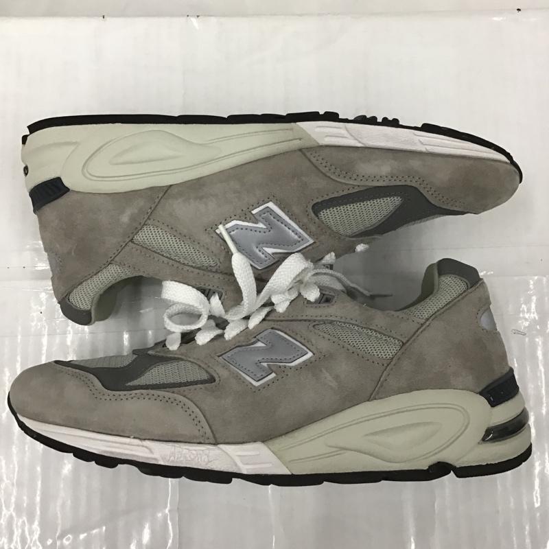 ニューバランス New Balance スニーカー スニーカー M990GR2 28cm アメリカ製 箱有 28.0cm ロゴ、文字 灰 / グレー / X ダークグレー / ダークグレー /  メンズ USED 古着 中古 10103099