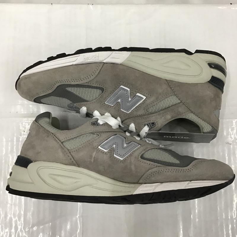 ニューバランス New Balance スニーカー スニーカー M990GR2 28cm アメリカ製 箱有 28.0cm ロゴ、文字 灰 / グレー / X ダークグレー / ダークグレー /  メンズ USED 古着 中古 10103099