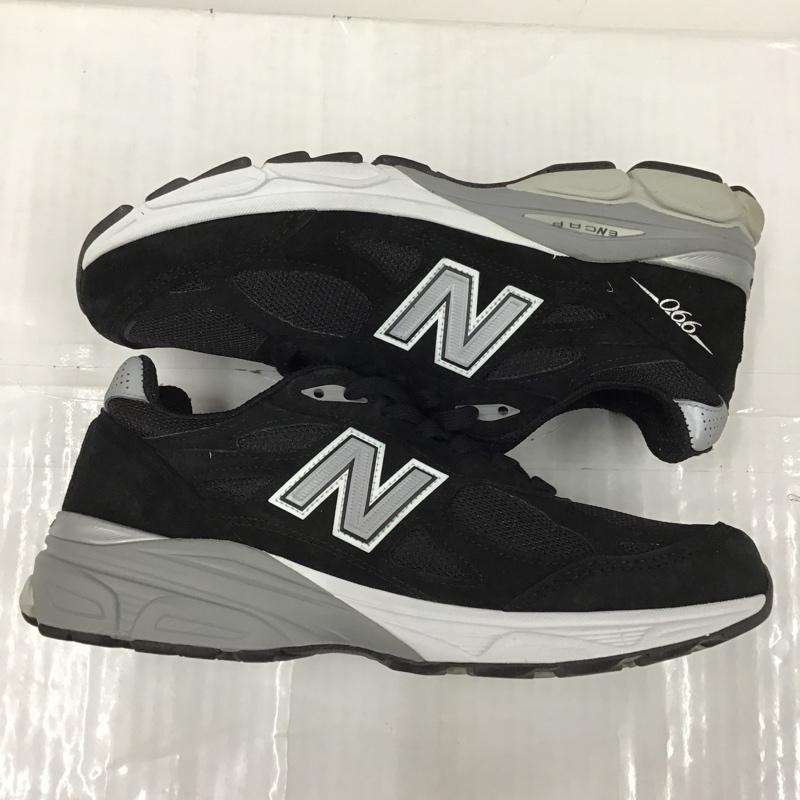 ニューバランス New Balance スニーカー スニーカー M990BS3 26.5cm アメリカ製 Made in USA 箱有 26.5cm ロゴ、文字 黒 / ブラック / X 灰 / グレー /  メンズ USED 古着 中古 10103103
