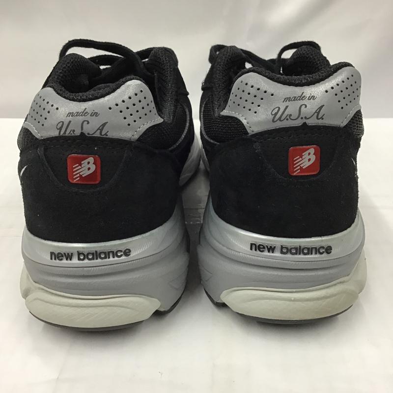 ニューバランス New Balance スニーカー スニーカー M990BS3 26.5cm アメリカ製 Made in USA 箱有 26.5cm ロゴ、文字 黒 / ブラック / X 灰 / グレー /  メンズ USED 古着 中古 10103103