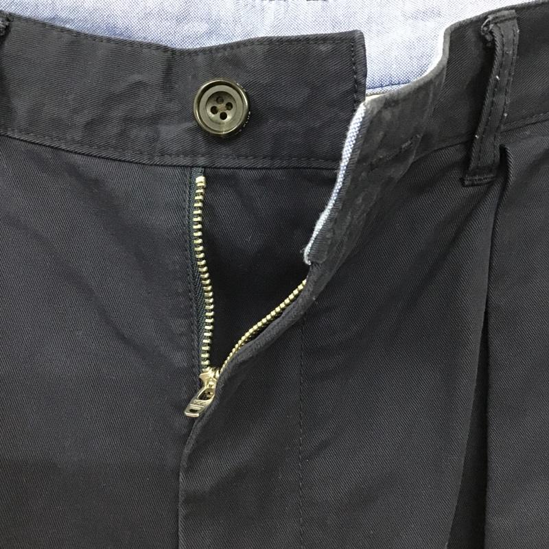 ビームス BEAMS パンツ スラックス L 無地 紺 / ネイビー /  メンズ USED 古着 中古 10103104