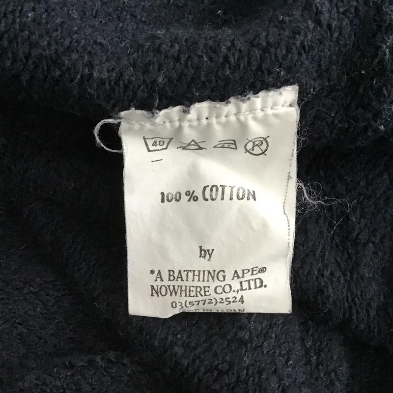 アベイシングエイプ A BATHING APE トレーナー 半袖 M プリント 黒 / ブラック /  メンズ USED 古着 中古 10103111
