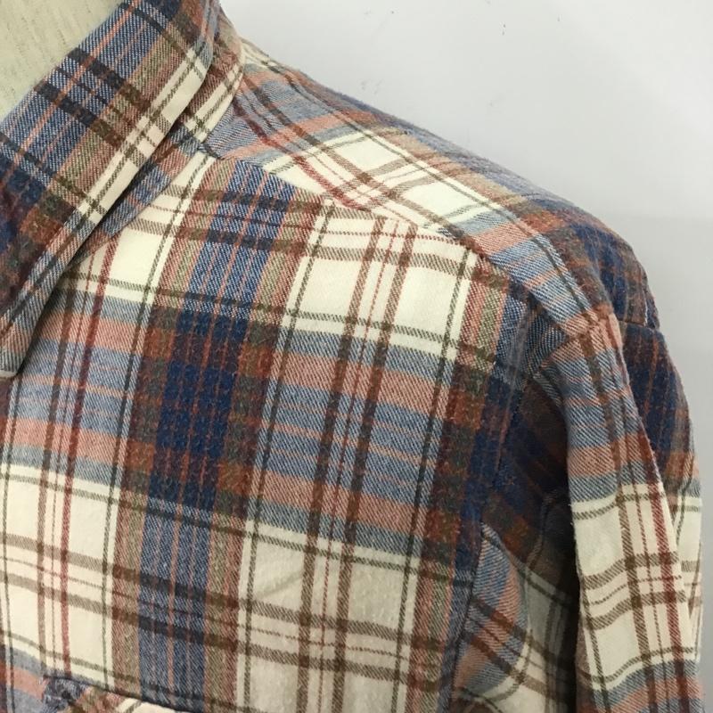 リーバイス Levi's シャツ、ブラウス 長袖 チェックシャツ USA製 80s L チェック マルチカラー / マルチカラー /  メンズ USED 古着 中古 10103119
