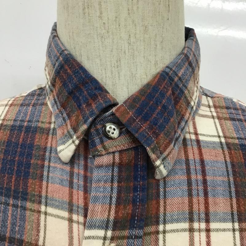 リーバイス Levi's シャツ、ブラウス 長袖 チェックシャツ USA製 80s L チェック マルチカラー / マルチカラー /  メンズ USED 古着 中古 10103119