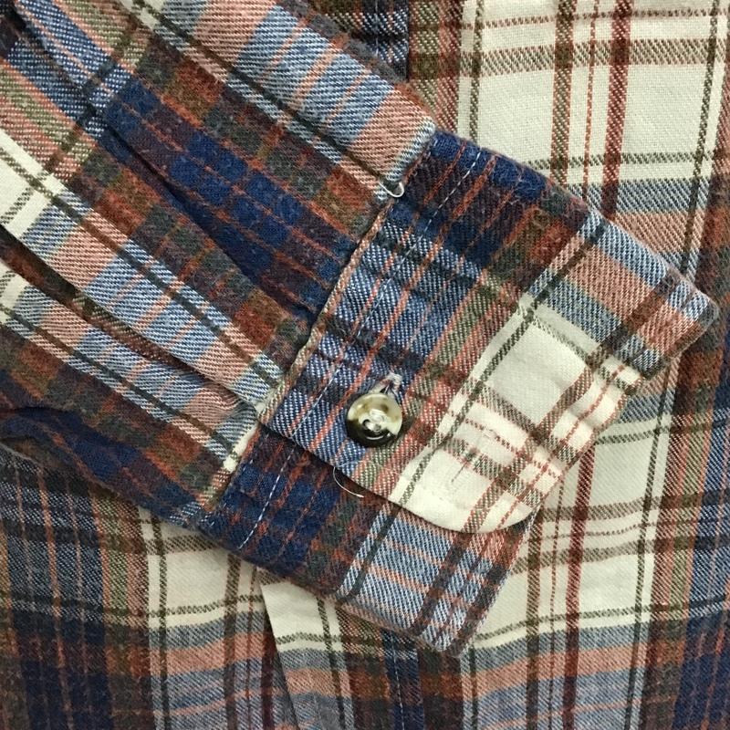 リーバイス Levi's シャツ、ブラウス 長袖 チェックシャツ USA製 80s L チェック マルチカラー / マルチカラー /  メンズ USED 古着 中古 10103119