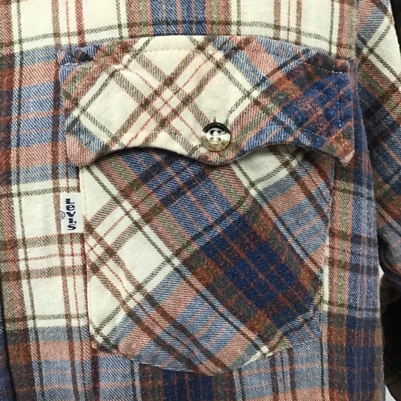 リーバイス Levi's シャツ、ブラウス 長袖 チェックシャツ USA製 80s L チェック マルチカラー / マルチカラー /  メンズ USED 古着 中古 10103119