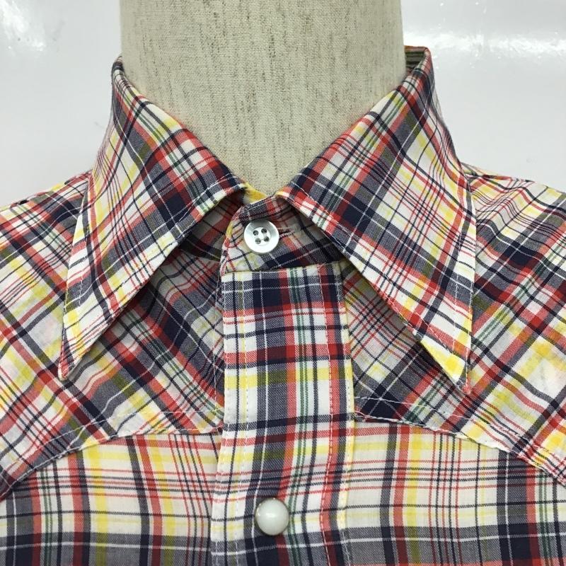 リーバイス Levi's シャツ、ブラウス 長袖 チェックシャツ 70s BIG-E L チェック マルチカラー / マルチカラー /  メンズ USED 古着 中古 10103120