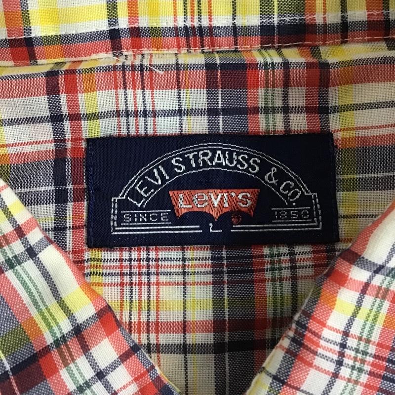 リーバイス Levi's シャツ、ブラウス 長袖 チェックシャツ 70s BIG-E L チェック マルチカラー / マルチカラー /  メンズ USED 古着 中古 10103120