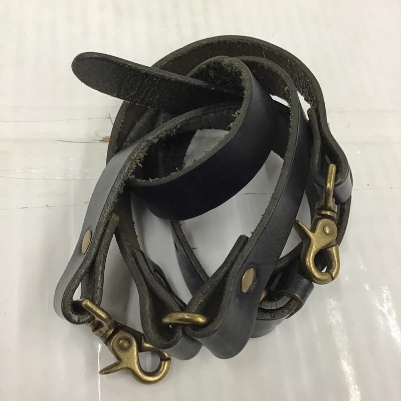 タイドウェイ TIDEWAY ショルダーバッグ ショルダーバッグ レザー ハンドバッグ 2WAY ロゴ、文字 黒 / ブラック /  レディース USED 古着 中古 10103131