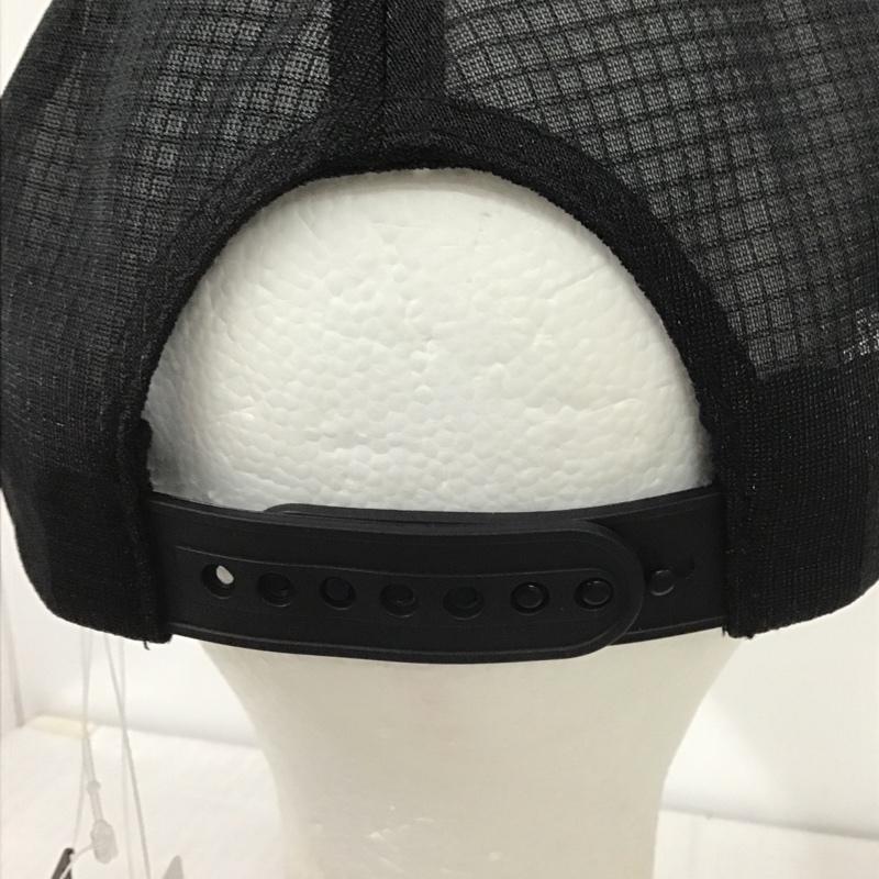 アークテリクス ARC'TERYX 帽子 キャップ LOGO TRUCKER FLAT タグ付き メッシュ FREE ロゴ、文字 黒 / ブラック /  メンズ USED 古着 中古 10103148