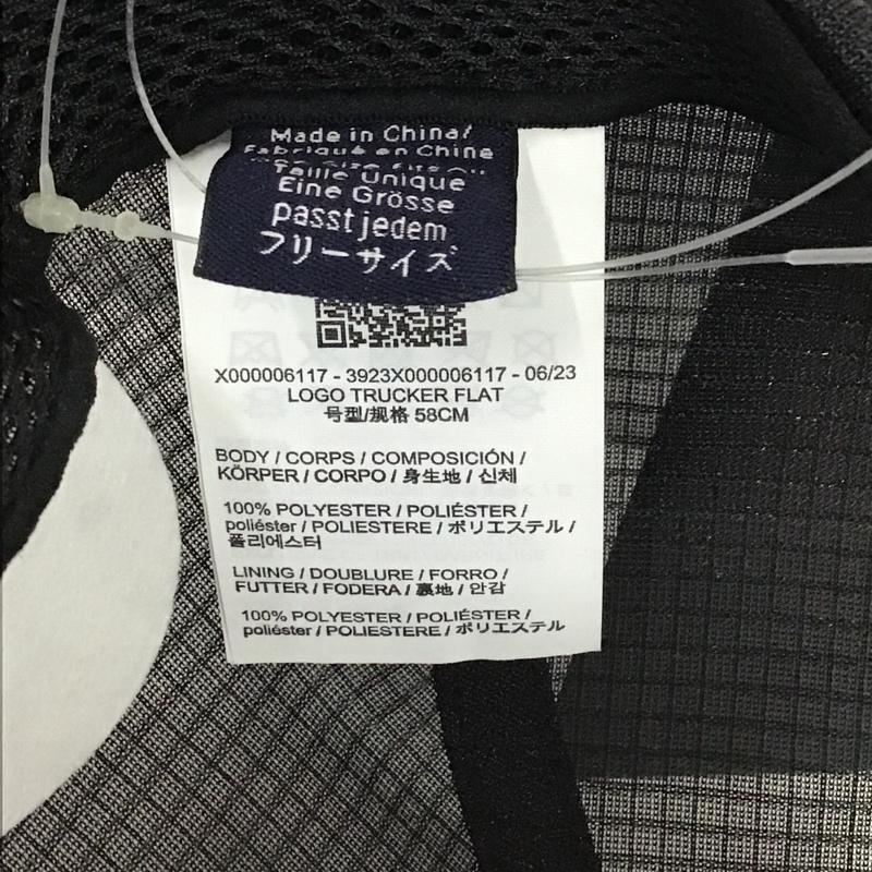 アークテリクス ARC'TERYX 帽子 キャップ LOGO TRUCKER FLAT タグ付き メッシュ FREE ロゴ、文字 黒 / ブラック /  メンズ USED 古着 中古 10103148