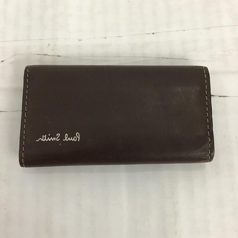 ポールスミス Paul Smith キーケース キーケース 4連 ロゴ、文字 茶 / ブラウン /  メンズ USED 古着 中古 10103151