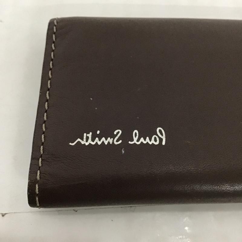 ポールスミス Paul Smith キーケース キーケース 4連 ロゴ、文字 茶 / ブラウン /  メンズ USED 古着 中古 10103151