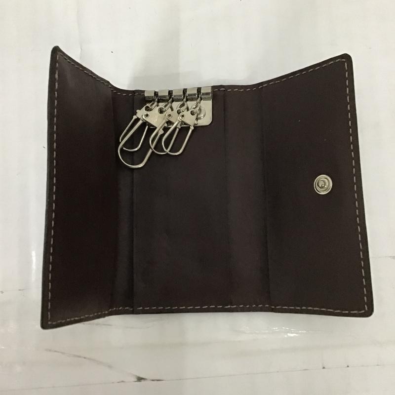 ポールスミス Paul Smith キーケース キーケース 4連 ロゴ、文字 茶 / ブラウン /  メンズ USED 古着 中古 10103151