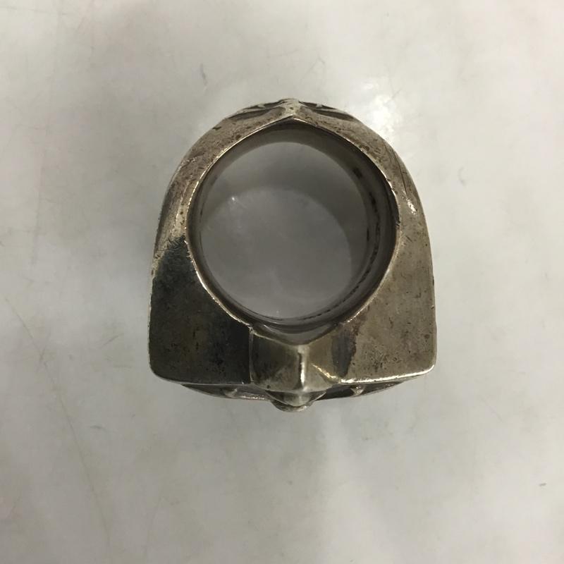 クロムハーツ CHROME HEARTS アクセサリー 指輪 STR LRG ラージスターリング 16号 無地 銀 / シルバー /  メンズ USED 古着 中古 10103162