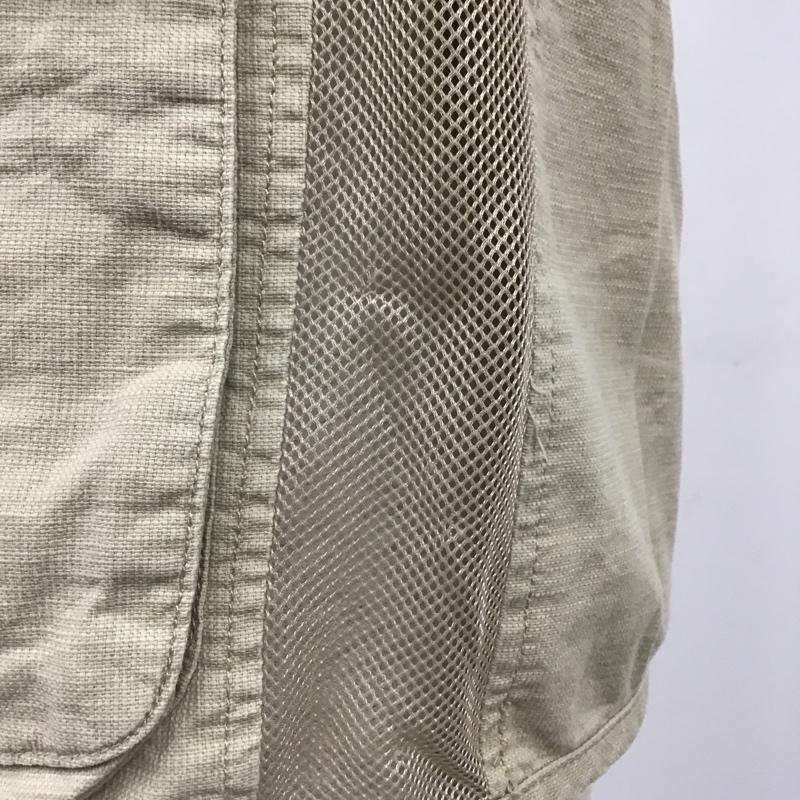 バン VAN ベスト ベスト ジップアップベスト ノースリーブジャケット カジュアルベスト L 無地 ベージュ / ベージュ /  メンズ USED 古着 中古 10103176