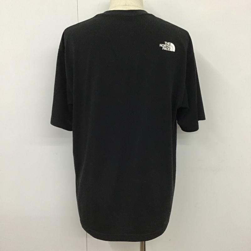 ザノースフェイス THE NORTH FACE Tシャツ 半袖 NT32359v トリプル グラデーション 半袖Tシャツ プリントTシャツ XL プリント 黒 / ブラック /  メンズ USED 古着 中古 10103181