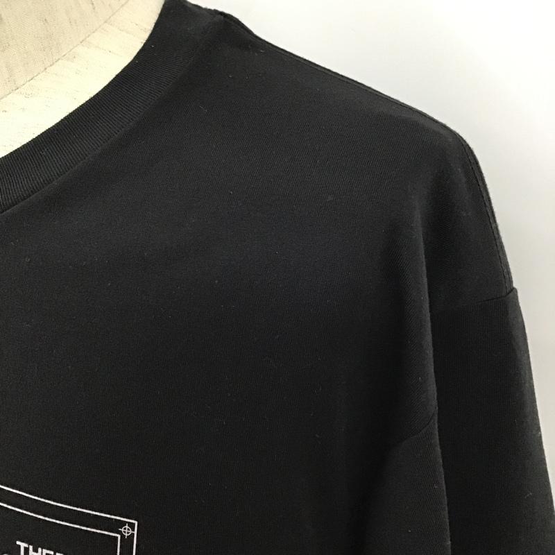 ザノースフェイス THE NORTH FACE Tシャツ 半袖 NT32359v トリプル グラデーション 半袖Tシャツ プリントTシャツ XL プリント 黒 / ブラック /  メンズ USED 古着 中古 10103181