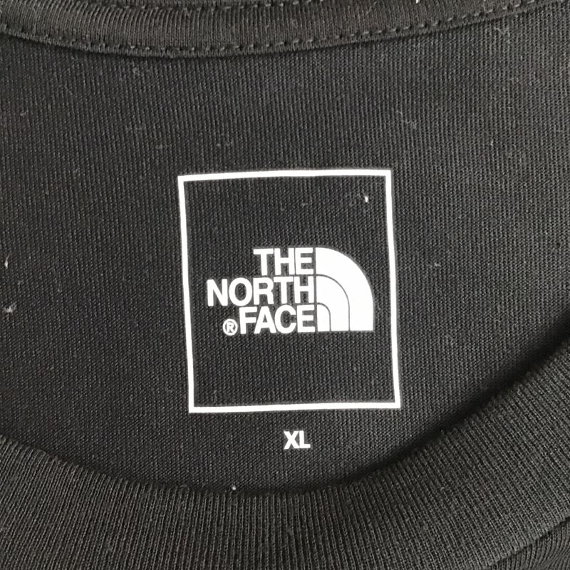 ザノースフェイス THE NORTH FACE Tシャツ 半袖 NT32359v トリプル グラデーション 半袖Tシャツ プリントTシャツ XL プリント 黒 / ブラック /  メンズ USED 古着 中古 10103181