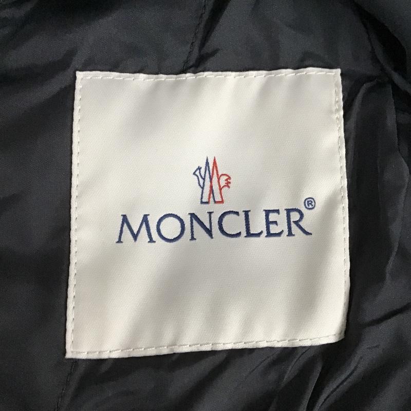 モンクレール MONCLER ジャケット、上着 ジャンパー、ブルゾン D10934600405 54543 DISTHENEGIUBBOTTOナイロンパーカー ジップアップジャケット カジュアルジャケット 1 無地 黒 / ブラック /  レディース USED 古着 中古 10103196